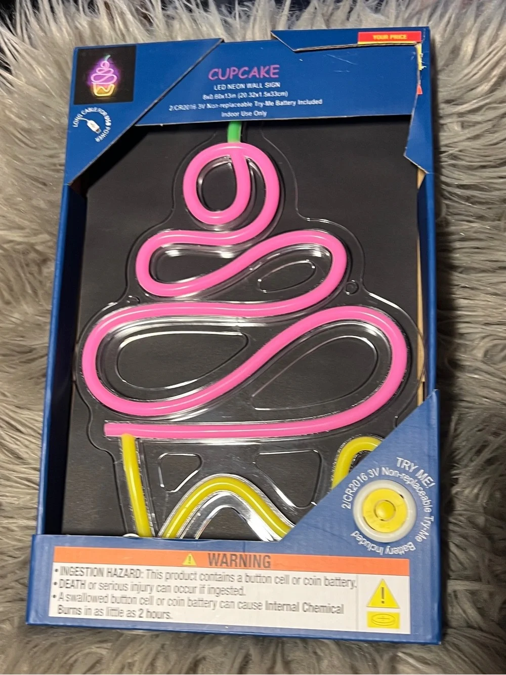 Hobby Lobby vibrant neon